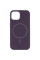 Чохол Silicone Case Full Protective (AA) NO LOGO with MagSafe для Apple iPhone 12 Pro / 12 (6.1) - Фіолетовий / Elderberry - фото