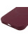 Чохол Silicone Case Full Protective (AA) NO LOGO with MagSafe для Apple iPhone 12 Pro Max (6.7) - Бордовий / Plum - фото