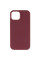 Чохол Silicone Case Full Protective (AA) NO LOGO with MagSafe для Apple iPhone 12 Pro Max (6.7) - Бордовий / Plum - фото