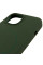Чохол Silicone Case Full Protective (AA) NO LOGO with MagSafe для Apple iPhone 12 Pro Max (6.7) - Зелений / Cyprus Green - фото