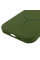 Чохол Silicone Case Full Protective (AA) NO LOGO with MagSafe для Apple iPhone 12 Pro Max (6.7) - Зелений / Dark Olive - фото