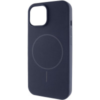 Чохол Silicone Case Full Protective (AA) NO LOGO with MagSafe для Apple iPhone 12 Pro Max (6.7) - Темно-синій / Midnight blue