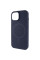 Чохол Silicone Case Full Protective (AA) NO LOGO with MagSafe для Apple iPhone 12 Pro Max (6.7) - Темно-синій / Midnight blue - фото