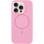 Чохол Silicone Case Full Protective (AA) NO LOGO with MagSafe для Apple iPhone 13 Pro Max (6.7) - Рожевий / Light pink