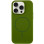 Чохол Silicone Case Full Protective (AA) NO LOGO with MagSafe для Apple iPhone 13 Pro (6.1) - Зелений / Dark Olive