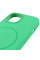Чохол Silicone Case Full Protective (AA) NO LOGO with MagSafe для Apple iPhone 13 (6.1) - Зелений / Spearmint - фото