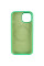 Чохол Silicone Case Full Protective (AA) NO LOGO with MagSafe для Apple iPhone 13 (6.1) - Зелений / Spearmint - фото
