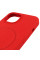 Чохол Silicone Case Full Protective (AA) NO LOGO with MagSafe для Apple iPhone 13 (6.1) - Червоний / Red - фото