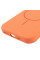 Чехол Silicone Case Full Protective (AA) NO LOGO with MagSafe для Apple iPhone 14 (6.1) - Оранжевый / Papaya - фото