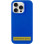 Чохол Silicone Case Full Protective (AA) NO LOGO with MagSafe для Apple iPhone 14 (6.1) - Синій / Capri Blue