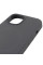 Чехол Silicone Case Full Protective (AA) NO LOGO with MagSafe для Apple iPhone 15 (6.1) - Серый / Dark Gray - фото