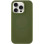 Чехол Silicone Case Full Protective (AA) NO LOGO with MagSafe для Apple iPhone 15 Pro (6.1) - Зеленый / Cyprus Green