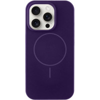 Чохол Silicone Case Full Protective (AA) NO LOGO with MagSafe для Apple iPhone 15 Pro Max (6.7) - Фіолетовий / Amethyst