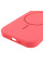 Чохол Silicone Case Full Protective (AA) NO LOGO with MagSafe для Apple iPhone 15 Plus (6.7) - Кавуновий / Watermelon red - фото