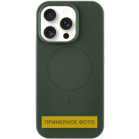 Чохол Silicone Case Full Protective (AA) NO LOGO with MagSafe для Apple iPhone 15 Plus (6.7) - Зелений / Cyprus Green