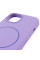 Чохол Silicone Case Full Protective (AA) NO LOGO with MagSafe для Apple iPhone 15 Plus (6.7) - Бузковий / Dasheen - фото