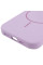 Чохол Silicone Case Full Protective (AA) NO LOGO with MagSafe для Apple iPhone 15 Plus (6.7) - Бузковий / Lilac - фото