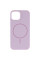 Чохол Silicone Case Full Protective (AA) NO LOGO with MagSafe для Apple iPhone 15 Plus (6.7) - Бузковий / Lilac - фото