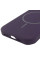Чохол Silicone Case Full Protective (AA) NO LOGO with MagSafe для Apple iPhone 15 Plus (6.7) - Фіолетовий / Elderberry - фото