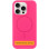 Чохол Silicone Case Full Protective (AA) NO LOGO with MagSafe для Apple iPhone 16 (6.1) - Рожевий / Barbie pink