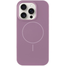 Чехол Silicone Case Full Protective (AA) NO LOGO with MagSafe для Apple iPhone 16 Pro (6.3) - Лиловый / Lilac Pride