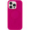 Чохол Silicone Case Full Protective (AA) NO LOGO with MagSafe для Apple iPhone 16 Pro (6.3) - Малиновий / Dragon Fruit
