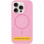 Чохол Silicone Case Full Protective (AA) NO LOGO with MagSafe для Apple iPhone 16 Plus (6.7) - Рожевий / Light pink