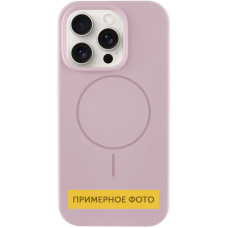 Чехол Silicone Case Full Protective (AA) NO LOGO with MagSafe для Apple iPhone 16 Plus (6.7) - Розовый / Pink Sand
