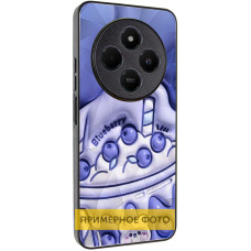 TPU+PC чохол Prisma Fluffie для Xiaomi Redmi Note 13 Pro 4G / Poco M6 Pro 4G - Blueberry