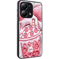 Чехол Prisma Fluffie для Xiaomi Poco X6 / Note 13 Pro 5G - Strawberry