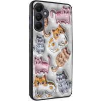 TPU+PC чохол Prisma Fluffie для Samsung Galaxy A55 - Kittens