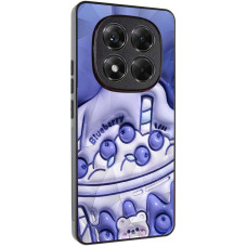 TPU+PC чохол Prisma Fluffie для Xiaomi Redmi Note 14 Pro 4G - Blueberry
