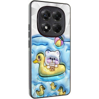 TPU+PC чохол Prisma Fluffie для Xiaomi Redmi Note 14 Pro 4G - Ducklings