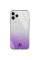 TPU+Glass чехол Swarovski для Apple iPhone 11 Pro (5.8) - Фиолетовый - фото