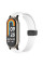 Ремешок Line Magnetic для Xiaomi Mi Band 9/8/10 Белый / White - фото