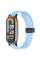 Ремешок Line Magnetic для Xiaomi Mi Band 9/8/10 Голубой / Blue - фото
