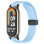 Ремешок Line Magnetic для Xiaomi Mi Band 9/8/10 Голубой / Blue
