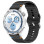Силіконовий ремінець Wavy для Smart Watch 20mm Black