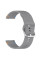 Силіконовий ремінець Wavy для Smart Watch 20mm Gray - фото