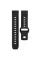 Силіконовий ремінець Defense для Smart Watch 20mm Black - фото