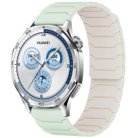 Ремешок Dual-color Magnetic для Smart Watch 20mm Mint Green / Starlight