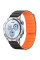 Ремінець Dual-color Magnetic для Smart Watch 20mm Black / Orange - фото