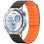 Ремінець Dual-color Magnetic для Smart Watch 20mm Black / Orange