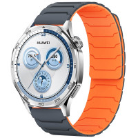 Ремешок Dual-color Magnetic для Smart Watch 20mm Grey / Orange