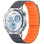 Ремінець Dual-color Magnetic для Smart Watch 20mm Grey / Orange