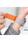 Ремінець Dual-color Magnetic для Smart Watch 22mm Starlight / Orange - фото