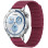 Ремінець Dual-color Magnetic для Smart Watch 22mm Wine red
