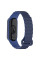 Ремінець Dual-color Magnetic для Xiaomi Mi Band 7/6/5/4/3 Navy Blue / Blue - фото