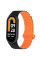 Ремінець Dual-color Magnetic для Xiaomi Mi Band 9/8/10 Black / Orange - фото
