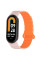 Ремінець Dual-color Magnetic для Xiaomi Mi Band 9/8/10 Light Pink / Orange - фото